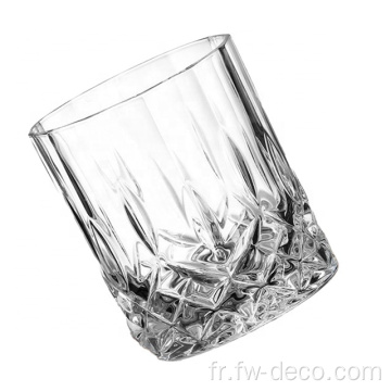 Tableau de verre de whisky diamant créatif